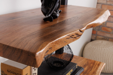 Raft MAMMUT din lemn de salcam si metal, 180 cm [5]