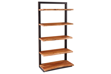 Bufete & baruri - Raft MAMMUT din lemn de salcam si metal, 180 cm