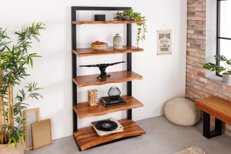 Raft MAMMUT din lemn de salcam si metal, 180 cm [2]