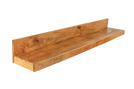 Dining - Raft pentru perete MAKASSAR din lemn de mango, 140 cm