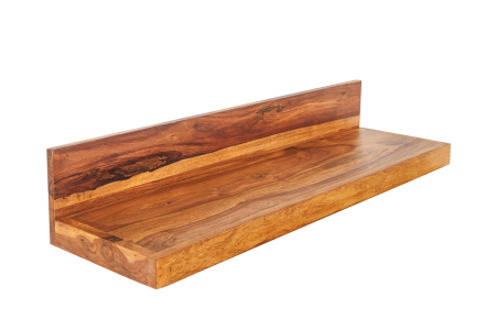Dining - Raft pentru perete MAKASSAR din lemn sheesham, 80 cm