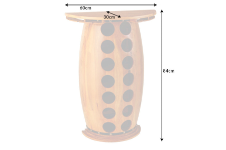 Raft pentru vin BODEGA, 85 cm [6]