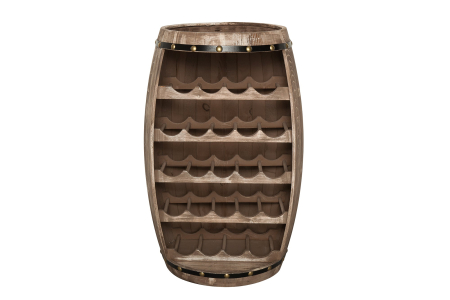 Bufete & baruri - Raft pentru vin BODEGA din lemn de brad, 80 cm