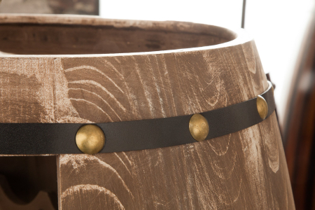 Raft pentru vin BODEGA din lemn de brad, 80 cm [4]