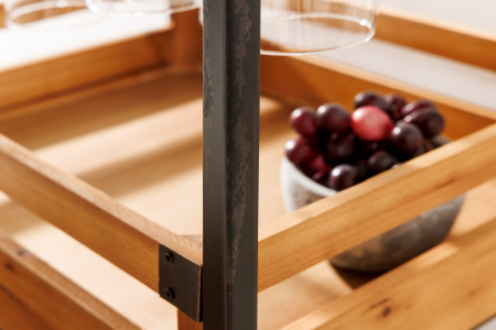 Raft pentru vin SEVEN SEAS din lemn de pin, 120 cm [4]