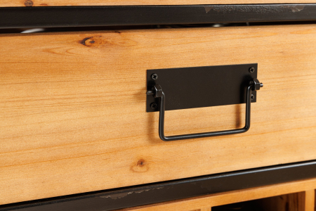 Raft pentru vin SEVEN SEAS din lemn de pin, 120 cm [7]