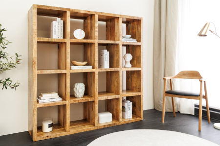 Raft RON CRAFT din lemn de mangom 160x156 cm [1]