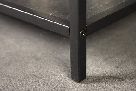 Raft SLIM LINE cu aspect de marmura antracit, 185x77 cm [7]