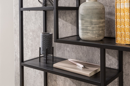 Raft SLIM LINE din lemn, 90 cm [4]