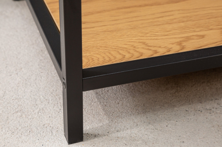 Raft SLIM LINE din lemn de stejar, 185x115 cm [7]