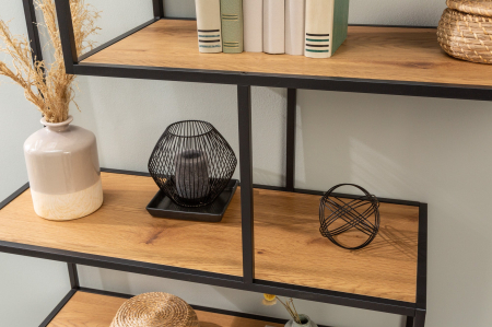 Raft SLIM LINE din lemn de stejar, 185x115 cm [4]