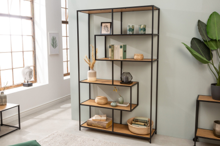 Raft SLIM LINE din lemn de stejar, 185x115 cm [1]