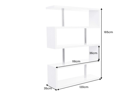 Raft SNAKE alb, 165 cm [9]