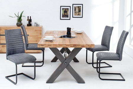 Scaun APARTMENT din microfibra gri [2]