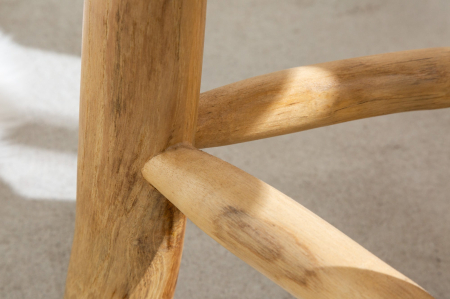 Scaun BALI din lemn de tec natural, 45 cm [5]
