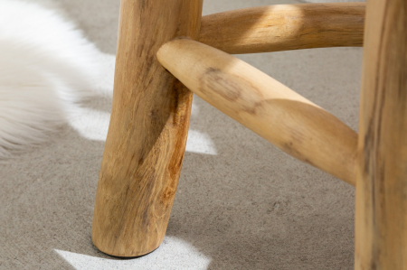 Scaun BALI din lemn de tec natural, 45 cm [7]