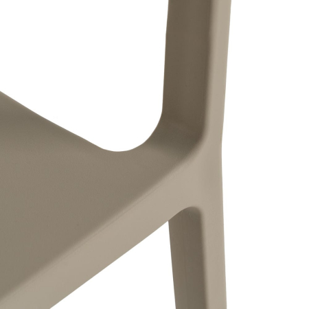 Scaun de exterior  bej 56 x 52 x 76 cm [8]