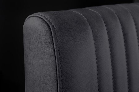 Scaun BIG ASTON din piele neagra [3]