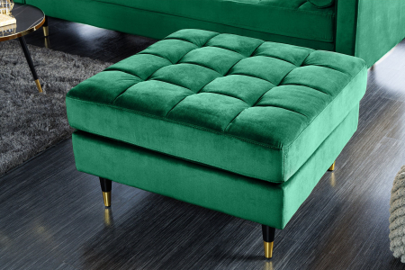 Scaun COZY VELVET 80 cm verde smarald [2]