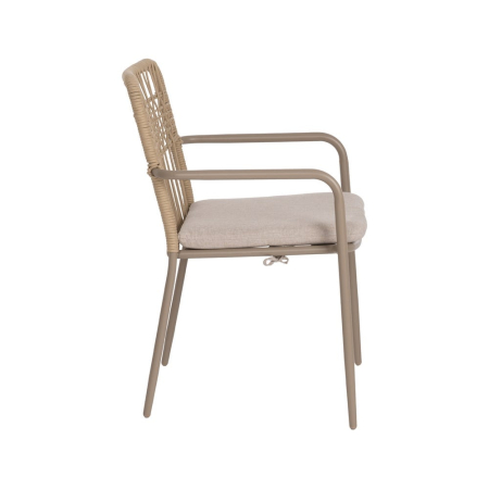 Scaun de exterior din aluminiu 58 x 62 x 85 cm [3]