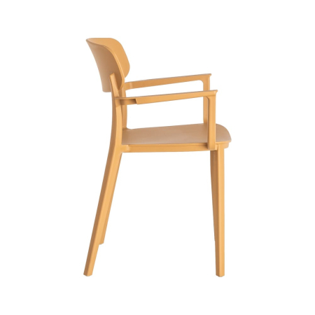 Scaun de exterior de exterior galben   51,50 x 51 x 80 cm [5]