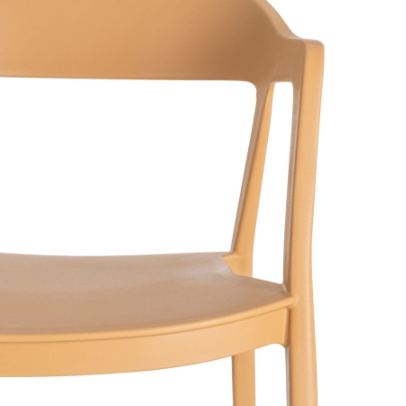 Scaun de exterior galben   52 x 52 x 80 cm [3]