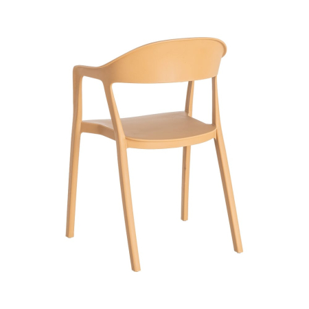 Scaun de exterior galben   52 x 52 x 80 cm [4]