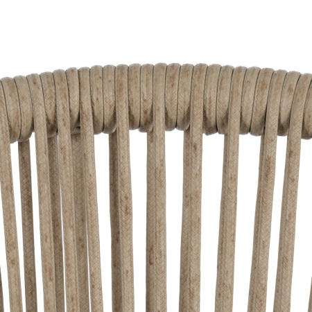 Scaun de exterior din aluminiu natural 59 x 58 x 79 cm [8]