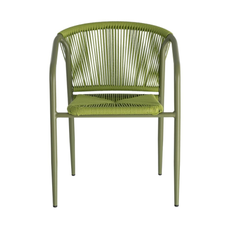 Scaun de exterior din aluminiu și rattan  57 x 60 x 77,50 cm [8]