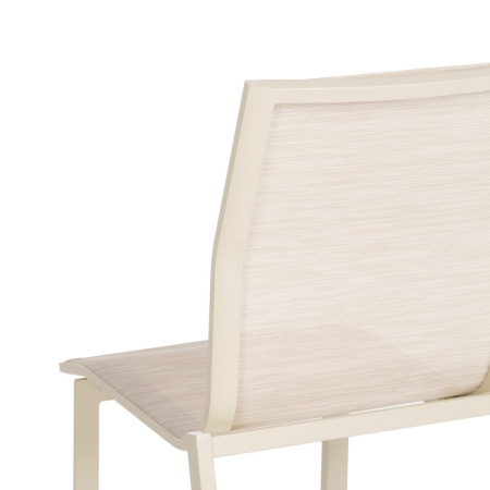 Scaun de exterior din aluminiu-textilena 49 x 62 x 90 cm [8]