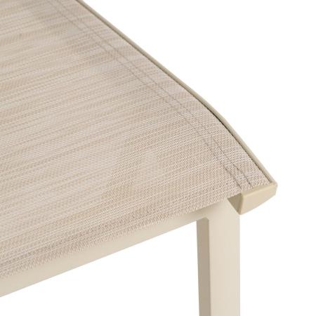 Scaun de exterior din aluminiu-textilena 49 x 62 x 90 cm [7]