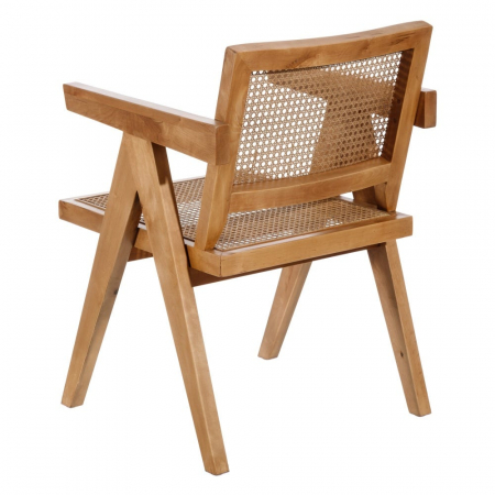 Scaun din lemn masiv de mesteacăn 51 X 46 X 76 CM [2]