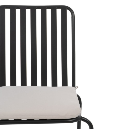 Scaun de exterior din oțel antracit 52 x 57 x 87 cm [6]
