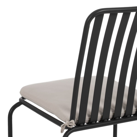Scaun de exterior din oțel antracit 52 x 57 x 87 cm [9]