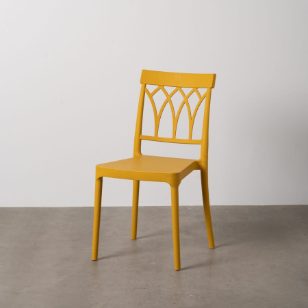 Mobilier Gradina - Scaun de exterior  din polipropilenă   42 x 54 x 83 cm