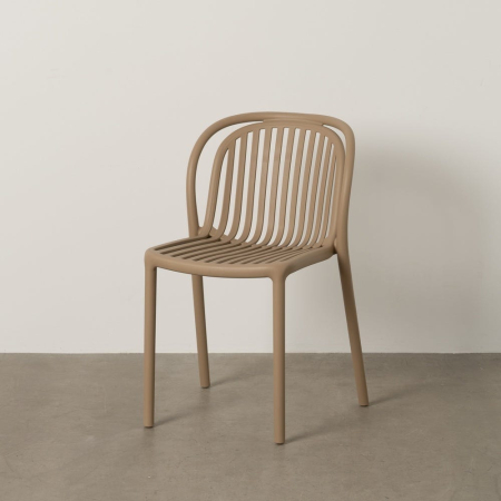 Mobilier Gradina - Scaun de exterior  din polipropilenă   51 x 57 x 78 cm
