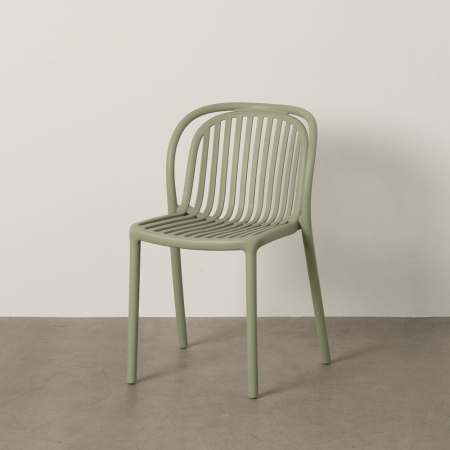 Mobilier Gradina - Scaun de exterior  din polipropilenă   51 x 57 x 78 cm