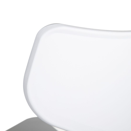 Scaun de exterior  din polipropilenă alb 47 x 41 x 83,50 cm [5]