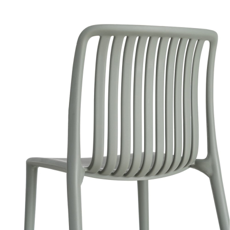Scaun de exterior din polipropilenă verde 47 x 51 x 77,50 cm [4]