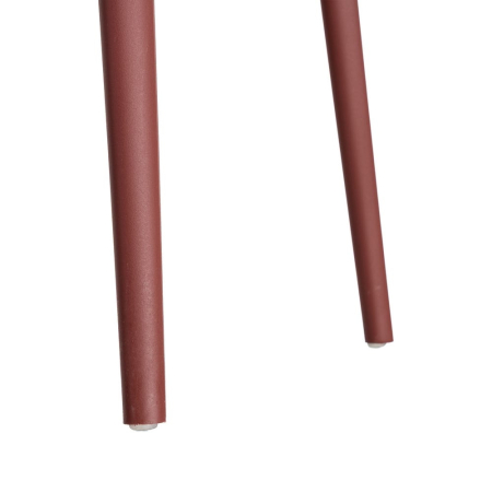 Scaun de exterior din polipropilenă roșu 53 x 50 x 77,50 cm [9]