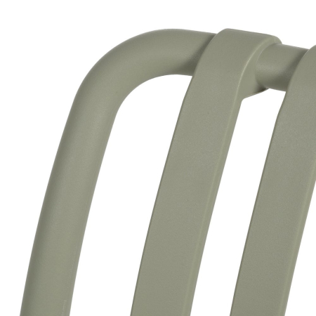 Scaun de exterior din polipropilenă verde 56 x 57 x 81 cm [7]
