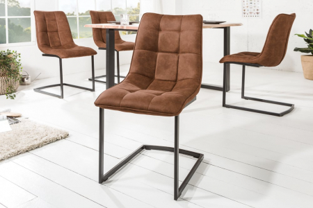 Scaun dining Miami cu tapiterie din microfibra [1]