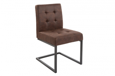 Scaune bucatarie & dining - Scaun dining Rider cu tapiterie din microfibra