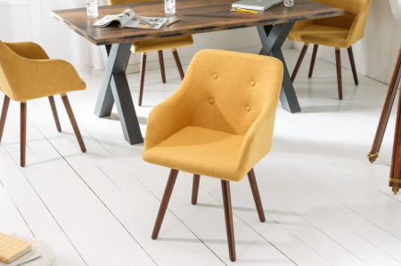 Scaune - Scaun dining Scandinavia cu tapiterie din tesatura structurala