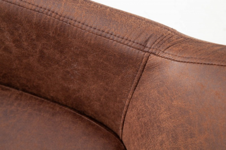 Scaun dining Supreme cu tapiterie din microfibra si picioare din lemn [4]