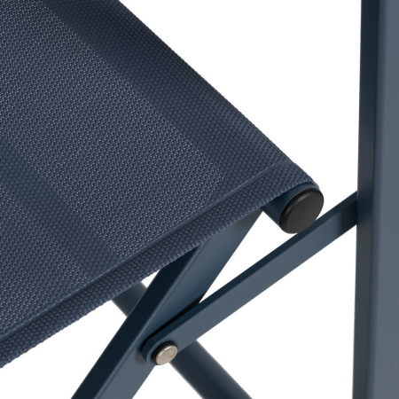 Scaun de exterior Director din aluminiu albastru-textilena 56 x 53 x 84 cm [10]