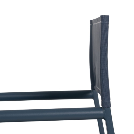 Scaun de exterior Director din aluminiu albastru-textilena 56 x 53 x 84 cm [9]