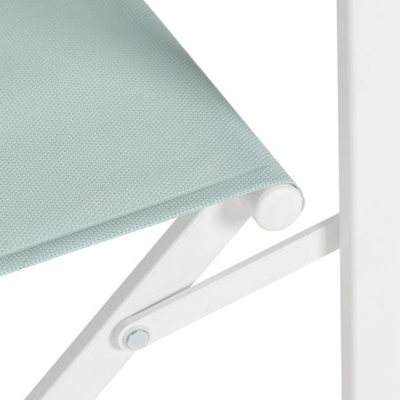 Scaun de exterior Director verde-alb 56 x 53 x 84 cm [10]