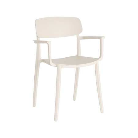 Scaun de exterior crem   51,50 x 51 x 80 cm [1]
