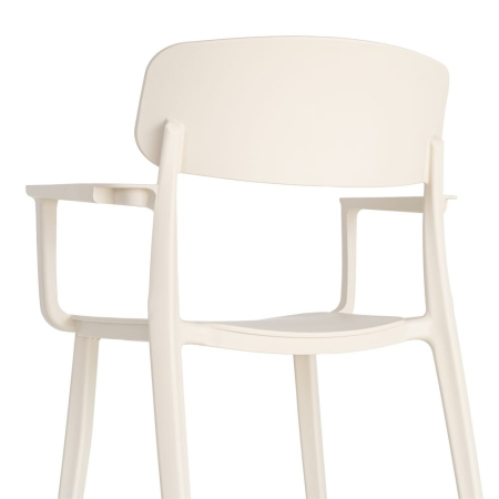 Scaun de exterior crem   51,50 x 51 x 80 cm [10]